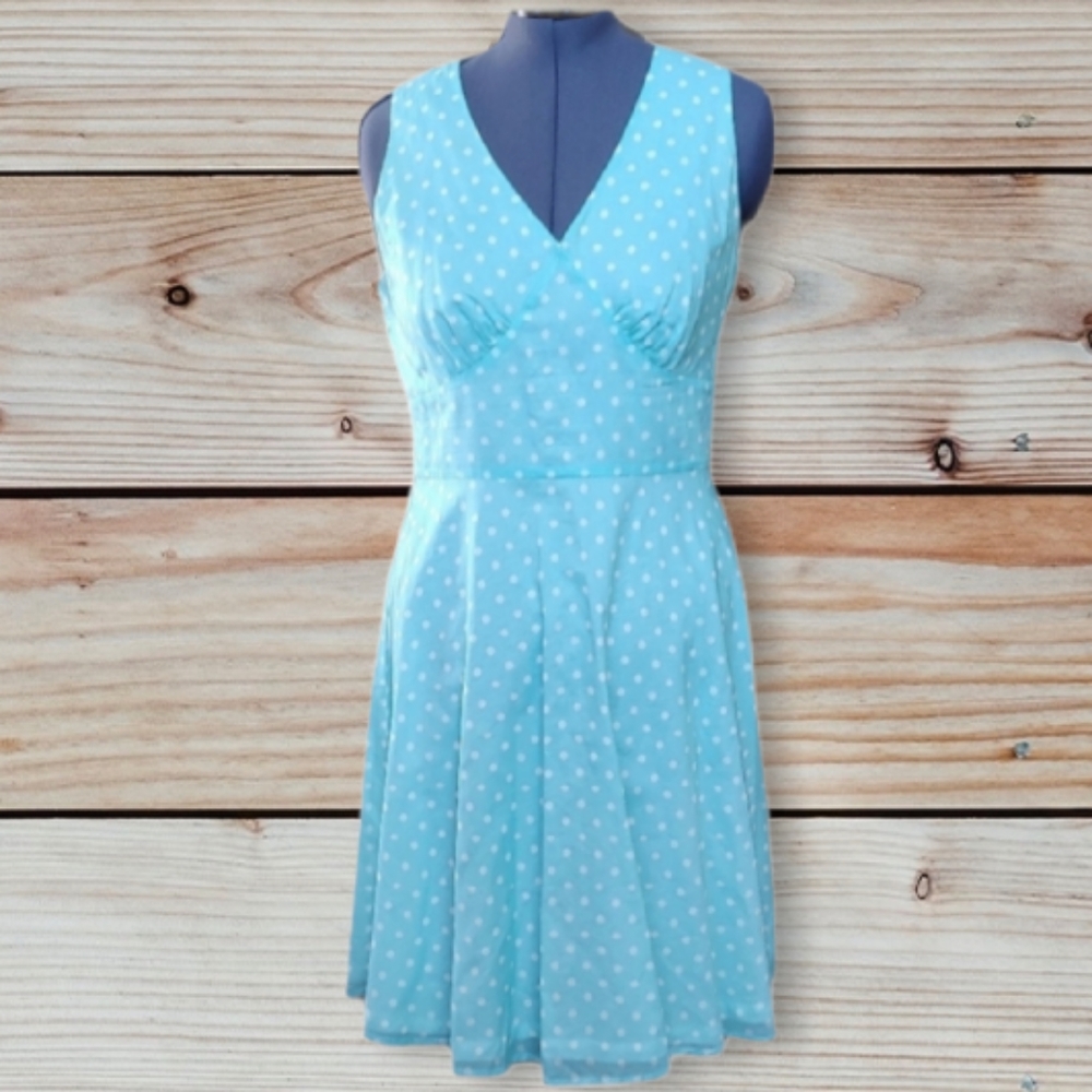 Jones New York Aqua Dress